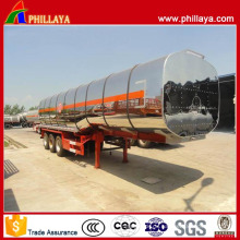 Rostfreier Stahl 36000-50000 Liter Rohöl-Tanker-Anhänger